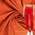 high elastic eco friendly spandex brushed polyester recycled leggings fabric for sports